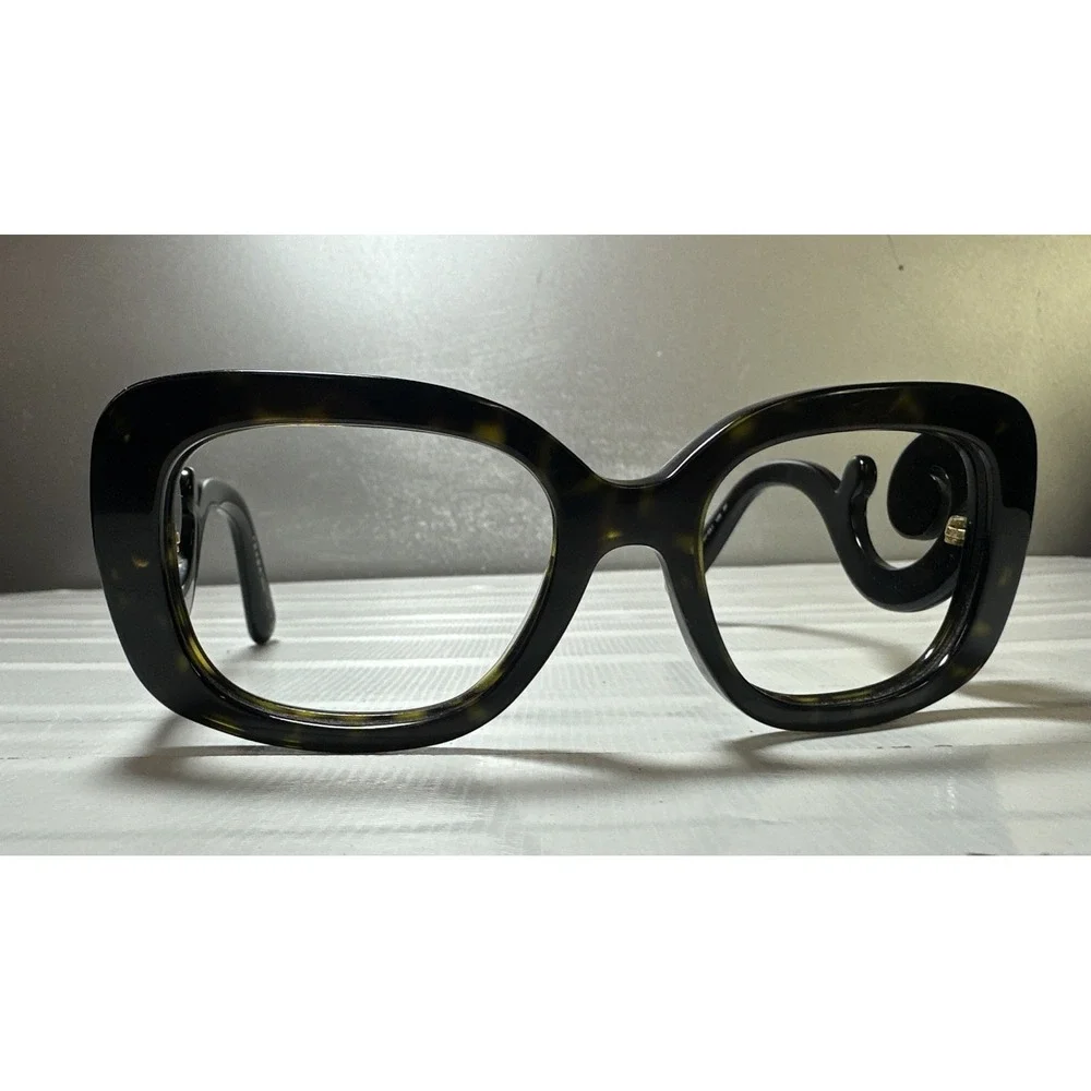 Prada SPR 27O 54-19 2AU-6s1 135  Baroque Black Havana Frame Only Grey Gradient